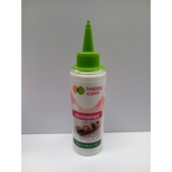 KLEJ DO DECOUPAGE 100ml BUTELKA  100g/ HAPPY COLOR / HA 7440 0100/ klej 100g/ok;100ml